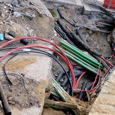 Utility service and leak detection